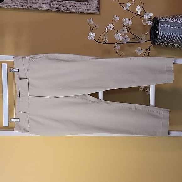 WHBM Ankle Pants, Tan - Picture 1 of 6